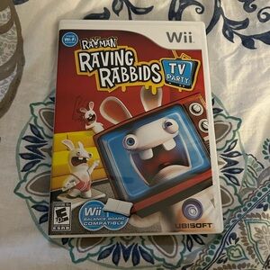 Rayman Raving Rabbids TV Party for Wii - White